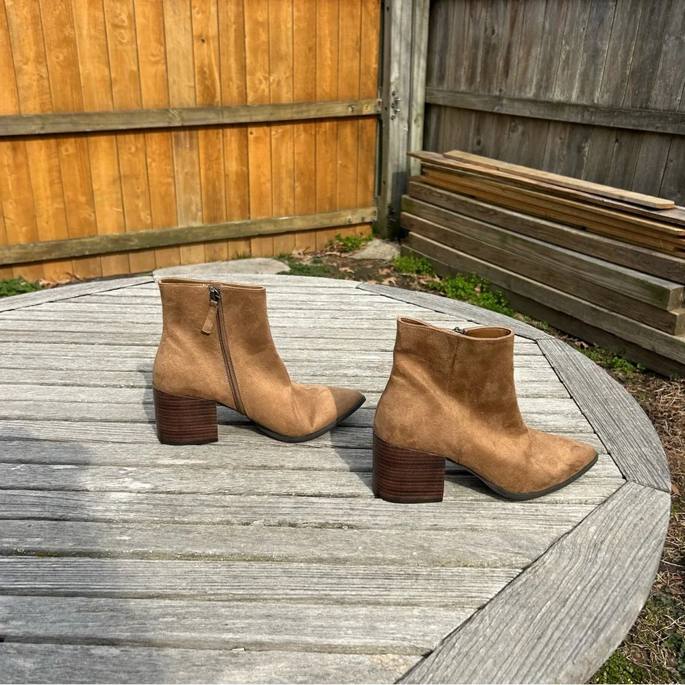 Linea Paolo Sadie Block Heel Bootie size‎ 9.5